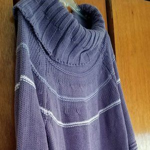 Snuggly Purple Sweater